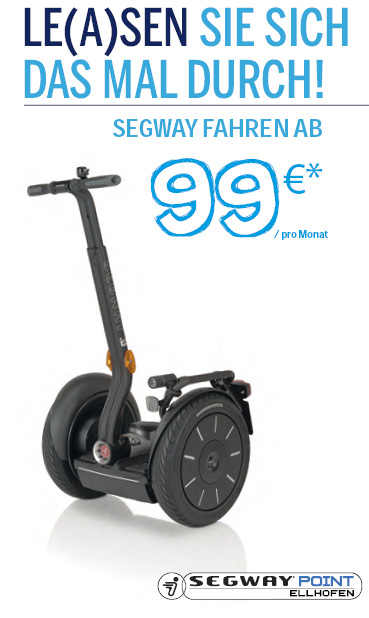 Leasingangebot Segway ab 99 EUR