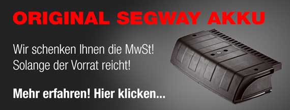 Original Segway Akku - Wir schenken Ihnen die MwSt. 