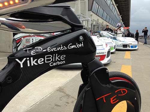 YikeBike bei der TED-Events